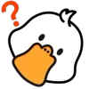 Стикер 5 Duck Emoji