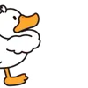 Стикер 19 Duck Emoji