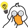 Стикер 15 Duck Emoji