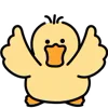 Стикер 26 Duck Emoji