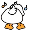 Стикер 13 Duck Emoji