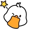Стикер 9 Duck Emoji
