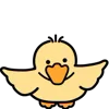 Стикер 17 Duck Emoji