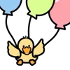 Стикер 21 Duck Emoji