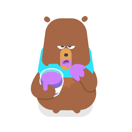 Стикер 30 Duolingo