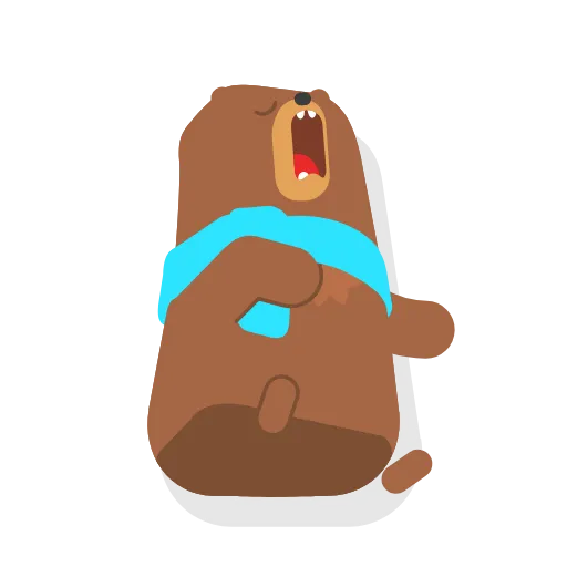 Стикер 31 Duolingo