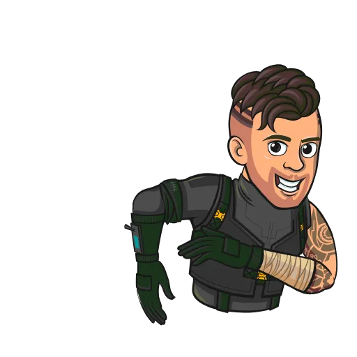 Стикер 14 Fortnite