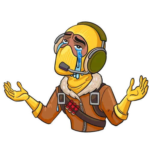 Стикер 15 Fortnite