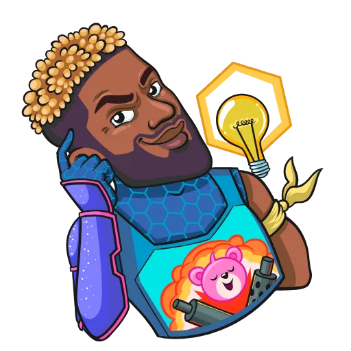 Стикер 5 Fortnite