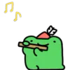 Стикер 22 🐸 Видеоанимированный набор эмоджи с лягушонком Фрогги