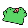 Стикер 23 🐸 Видеоанимированный набор эмоджи с лягушонком Фрогги