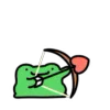 Стикер 46 🐸 Видеоанимированный набор эмоджи с лягушонком Фрогги