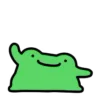 Стикер 61 🐸 Видеоанимированный набор эмоджи с лягушонком Фрогги