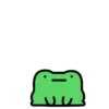 Стикер 42 🐸 Видеоанимированный набор эмоджи с лягушонком Фрогги