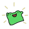 Стикер 32 🐸 Видеоанимированный набор эмоджи с лягушонком Фрогги