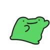 Стикер 3 🐸 Видеоанимированный набор эмоджи с лягушонком Фрогги