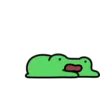 Стикер 44 🐸 Видеоанимированный набор эмоджи с лягушонком Фрогги