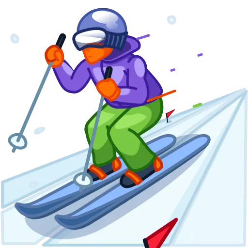 🏂 Эмодзи «ГТО» для Telegram