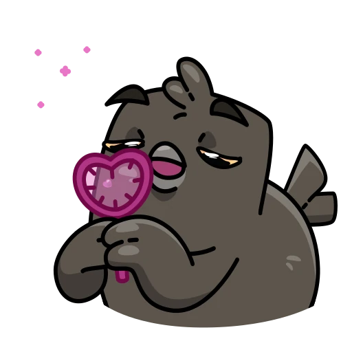 😘 Стикер «Галчонок» для Telegram