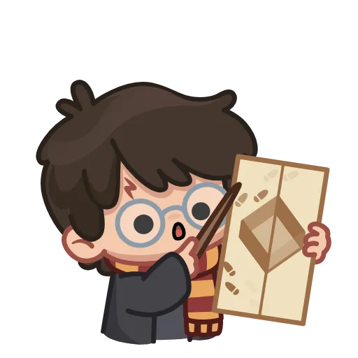 🪄 Эмодзи «Гарри Поттер» для Telegram