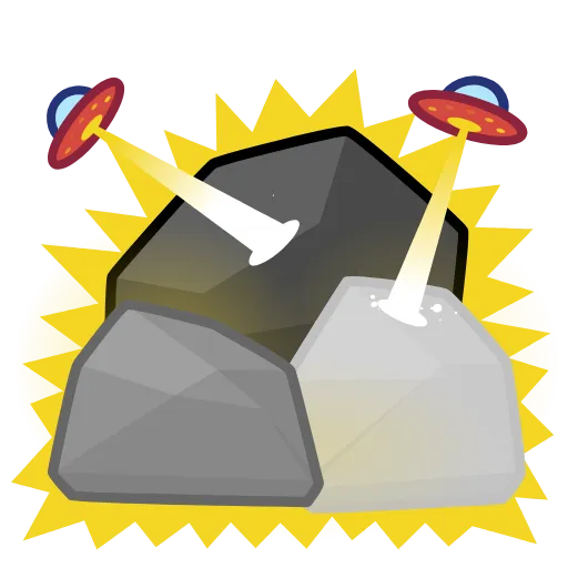 🤫 Стикер «Истукан Moai» для Telegram
