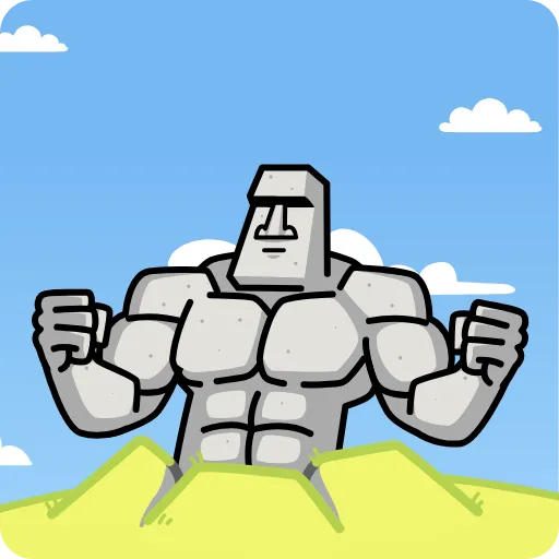 💪 Стикер «Истукан Moai» для Telegram