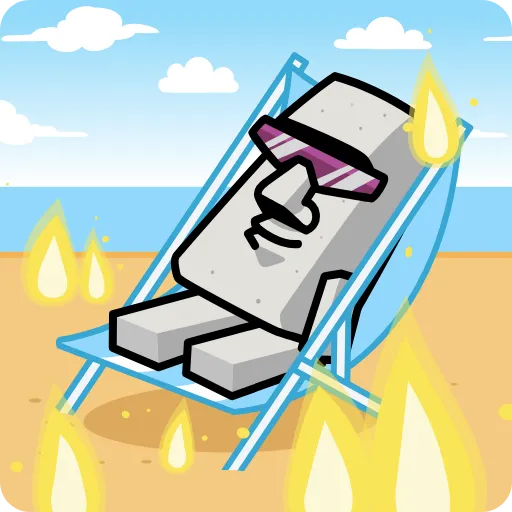 😎 Стикер «Истукан Moai» для Telegram