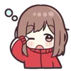 Стикер 6 Jersey Chan