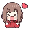 Стикер 22 Jersey Chan