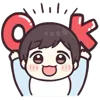 Стикер 41 Jersey Kun