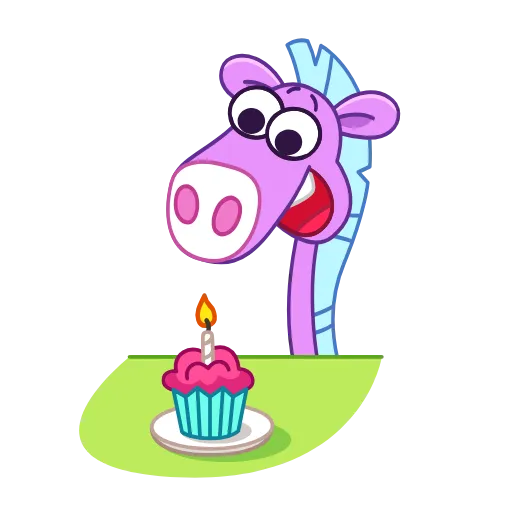 🧁 Стикер «Коняшка» для Telegram