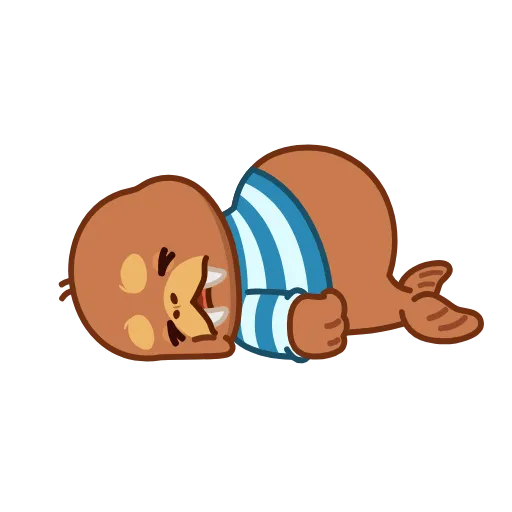 🫠 Стикер «Моржик» для Telegram