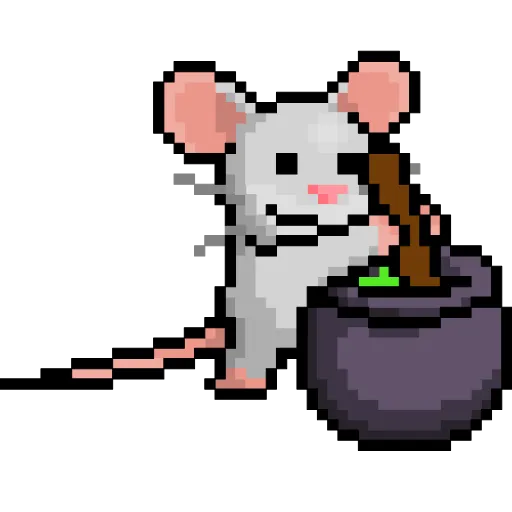 Стикер 21 Mouse Animated