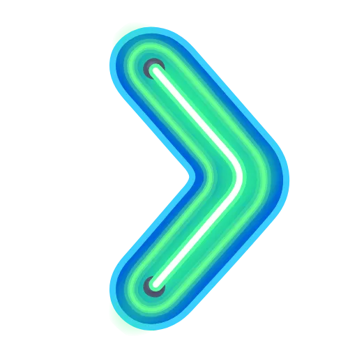 Стикер 21 Neon ×