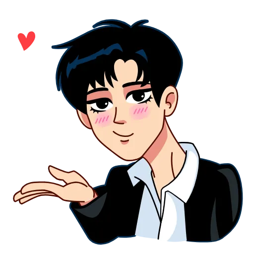 😘 Стикер «Никита Кун» для Telegram