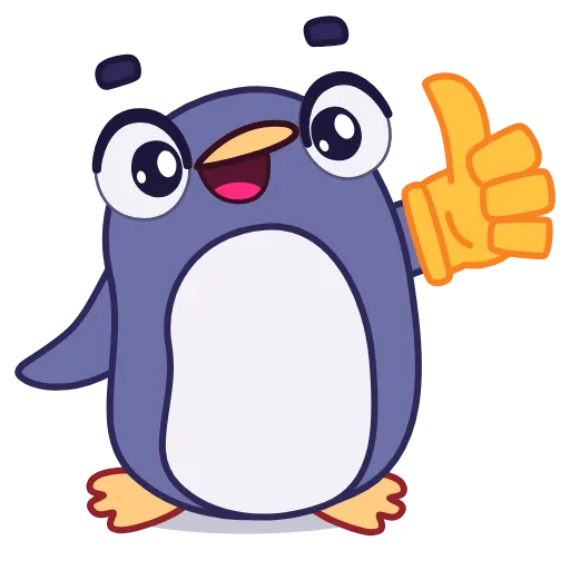Стикер 7 Penguin