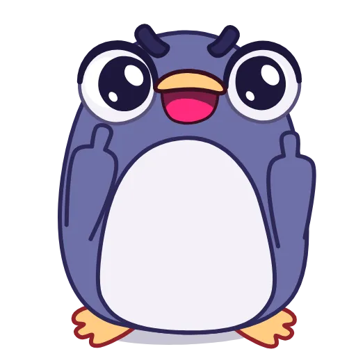 Стикер 12 Penguin