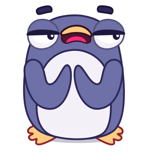 Стикер 10 Penguin