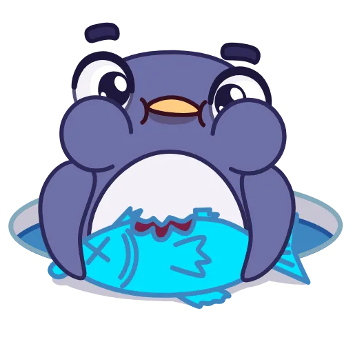 Стикер 3 Penguin