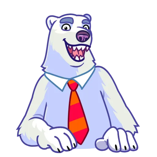 Стикер 3 Polar Bear