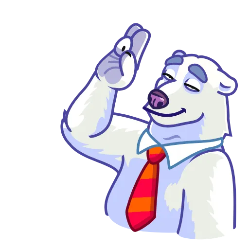 Стикер 5 Polar Bear