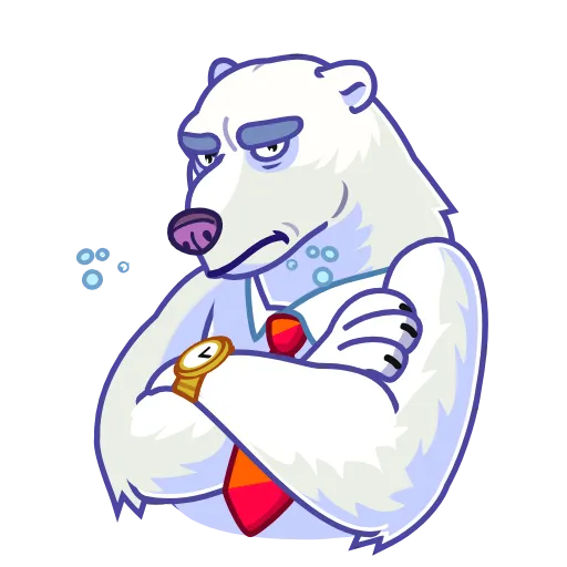 Стикер 14 Polar Bear
