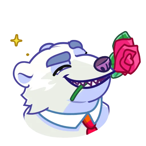 Стикер 10 Polar Bear