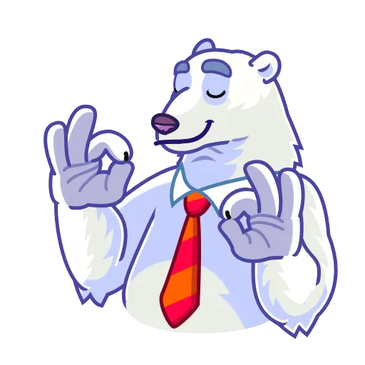 Стикер 11 Polar Bear