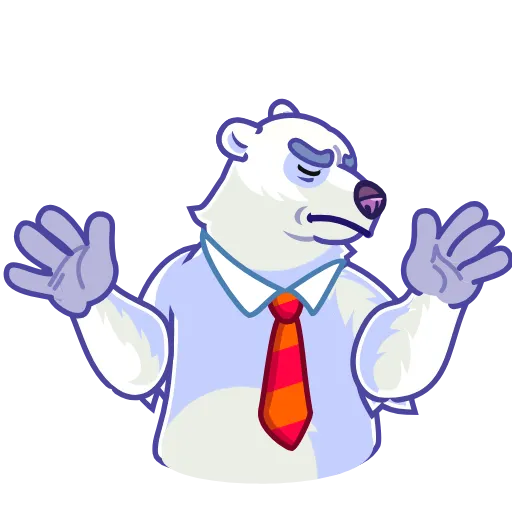 Стикер 12 Polar Bear