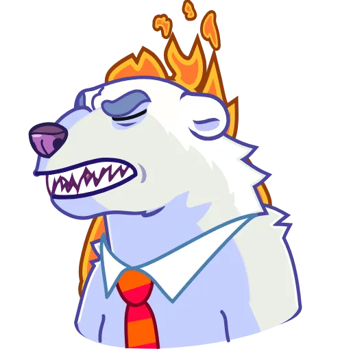 Стикер 17 Polar Bear