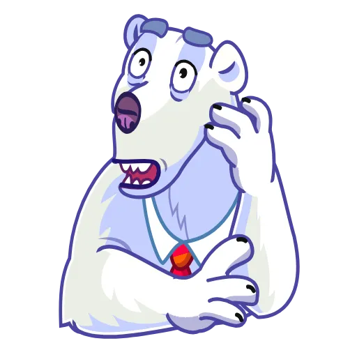 Стикер 4 Polar Bear