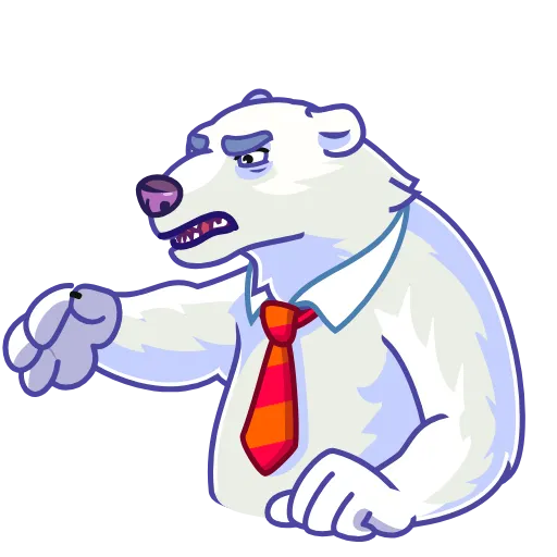 Стикер 16 Polar Bear