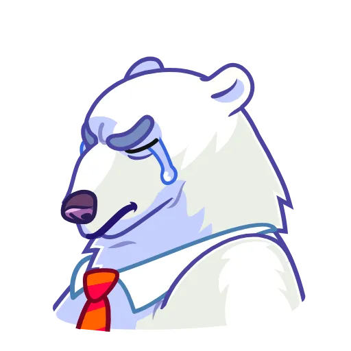 Стикер 7 Polar Bear