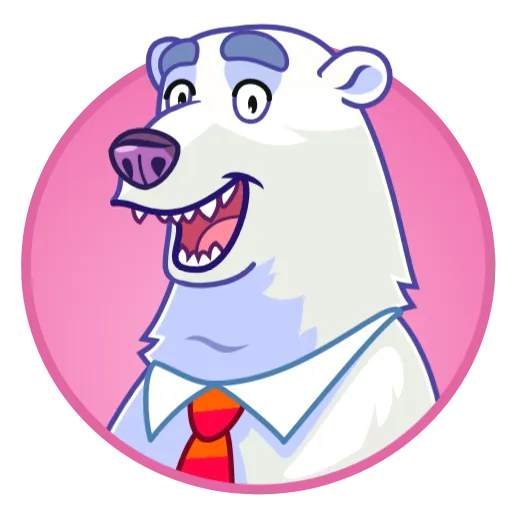 Стикер 8 Polar Bear